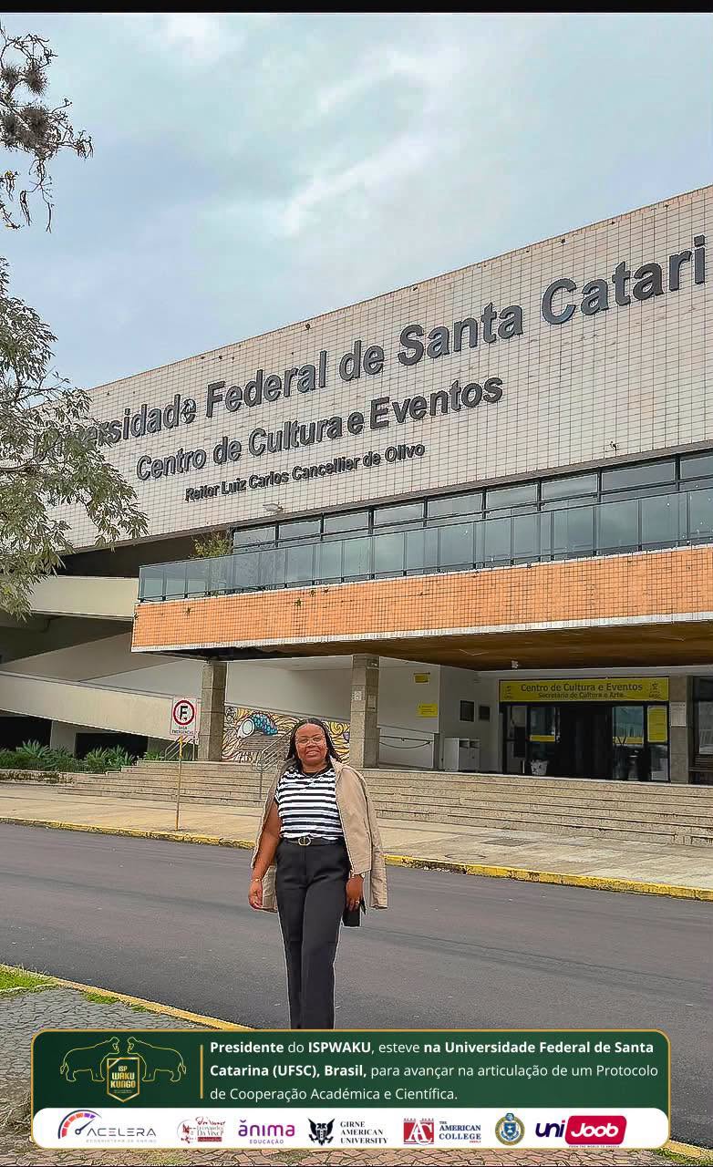 Presidente do ISPWAKU na Universidade Federal de Santa Catarina (UFSC), Brasil